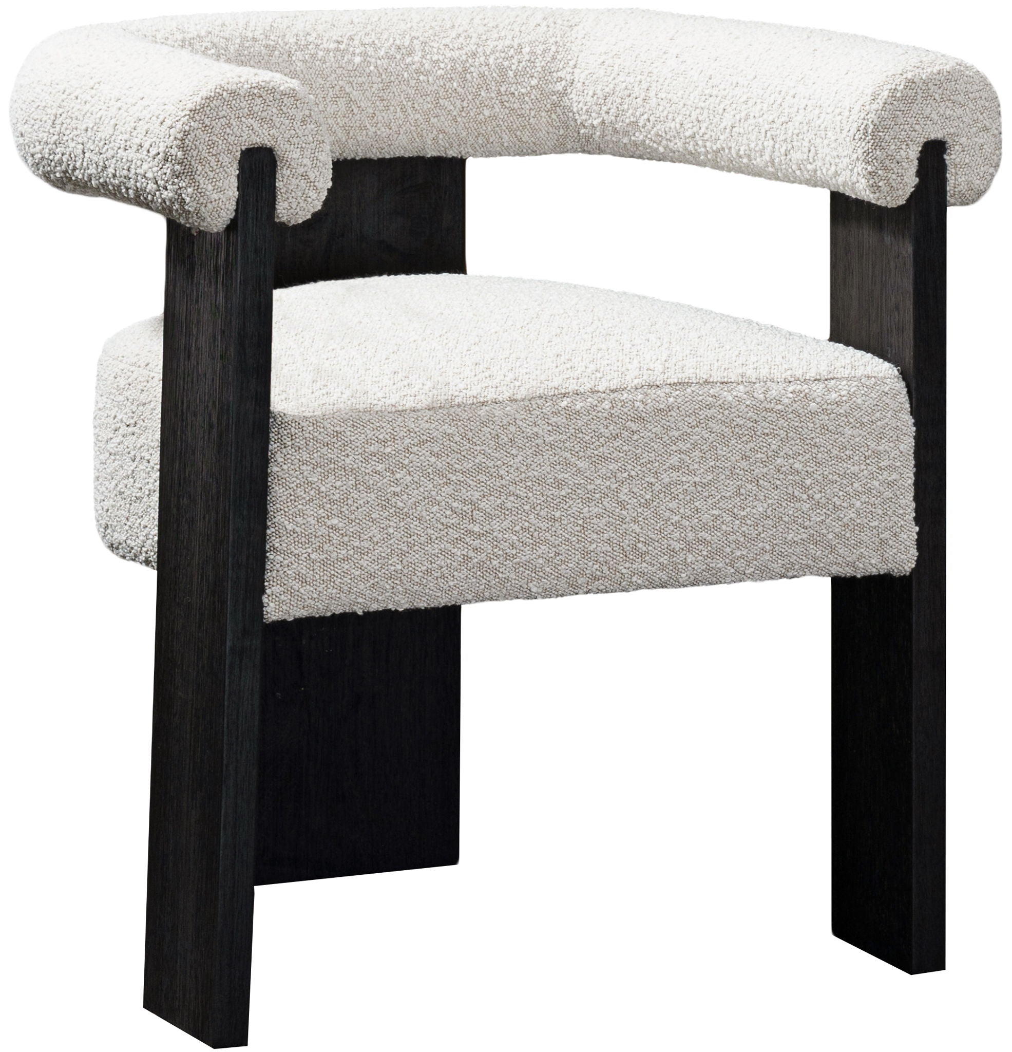 Barrel - Dining Chair - Black Legs - Urban Living Furniture (Los Angeles, CA)