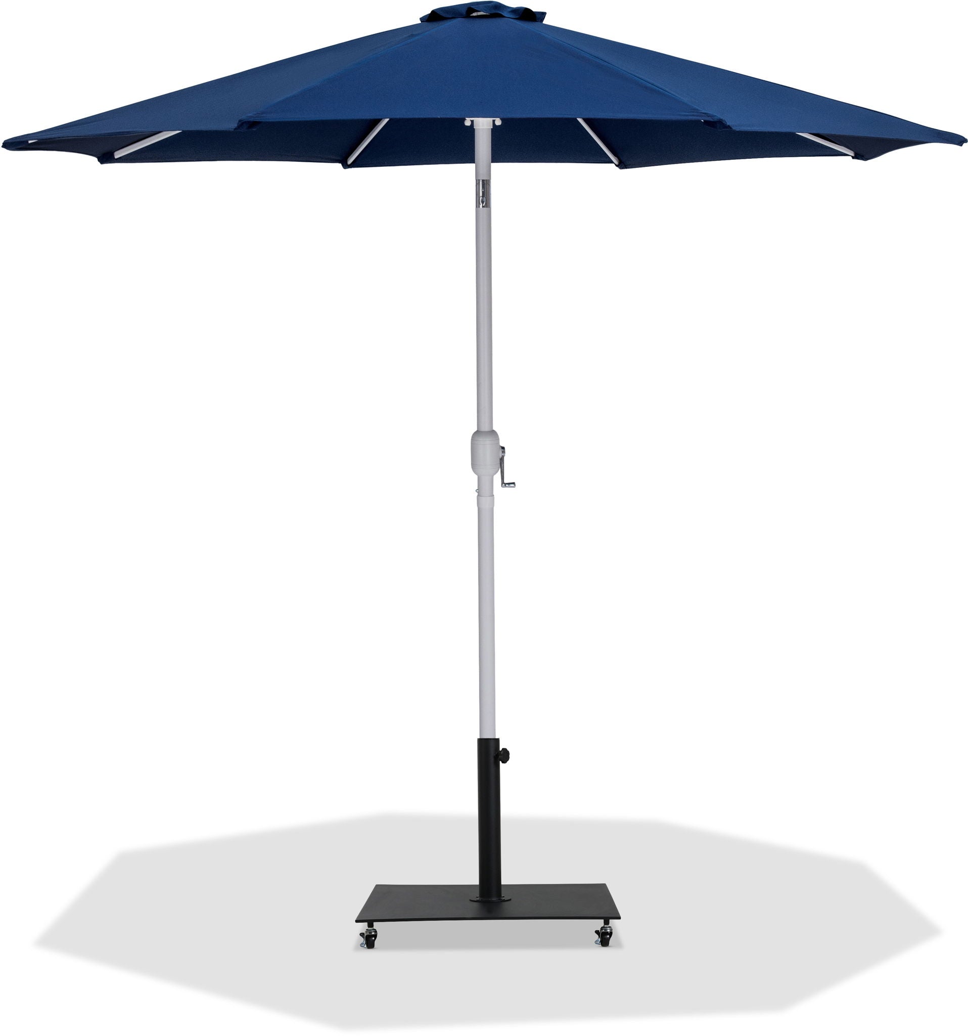Fiji - Aluminum Patio Umbrella With Square Black And White Base - Urban Living Furniture (Los Angeles, CA)