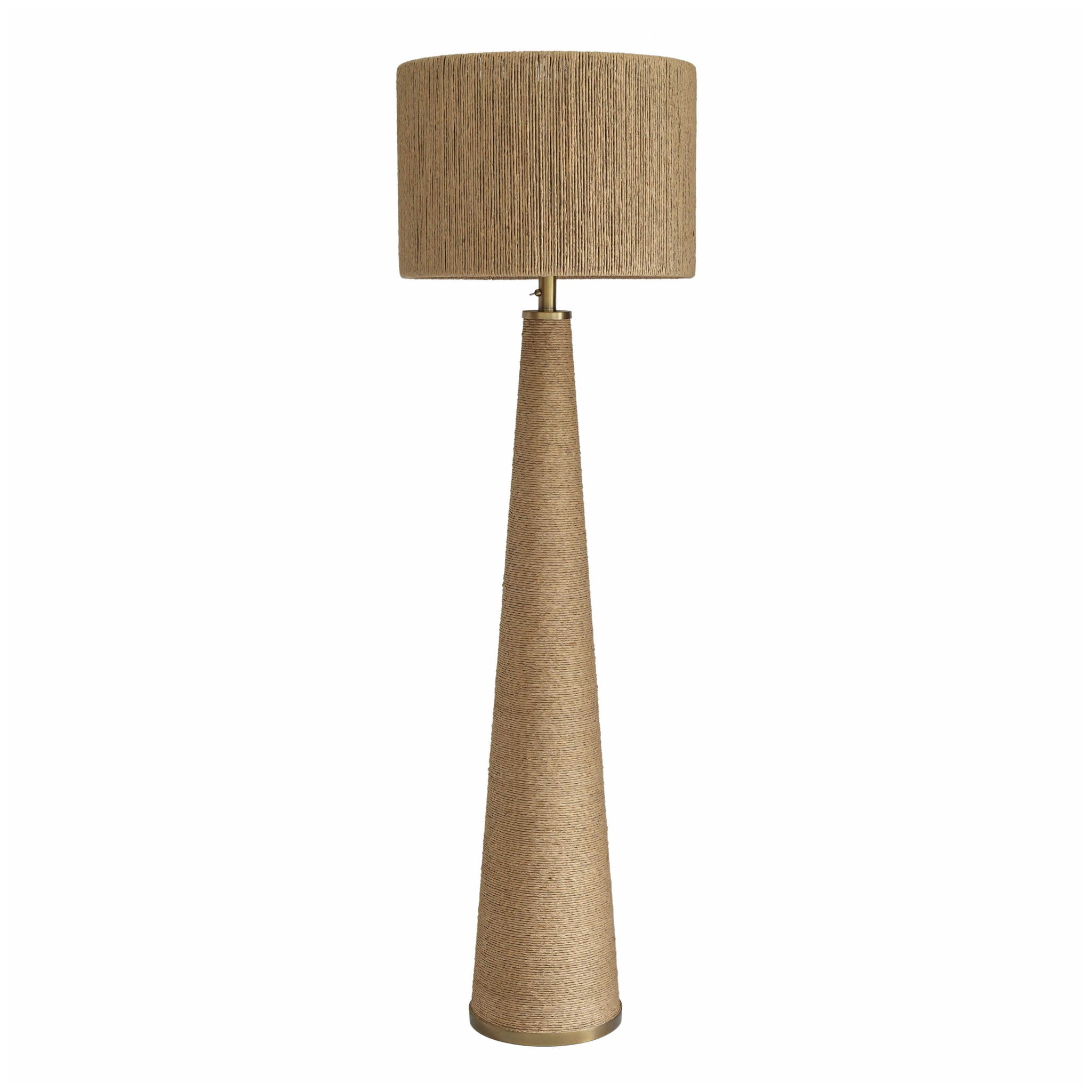 Aya - Floor Lamp - Natural Jute - Urban Living Furniture (Los Angeles, CA)