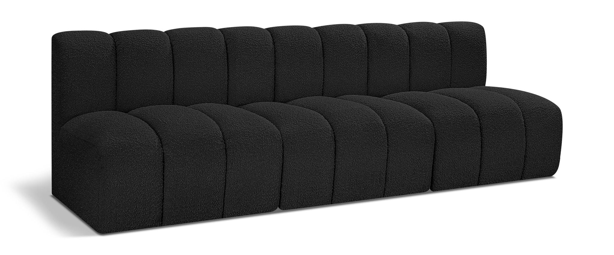 Arc - Boucle Fabric 3 Seats Modular Sofa - Urban Living Furniture (Los Angeles, CA)