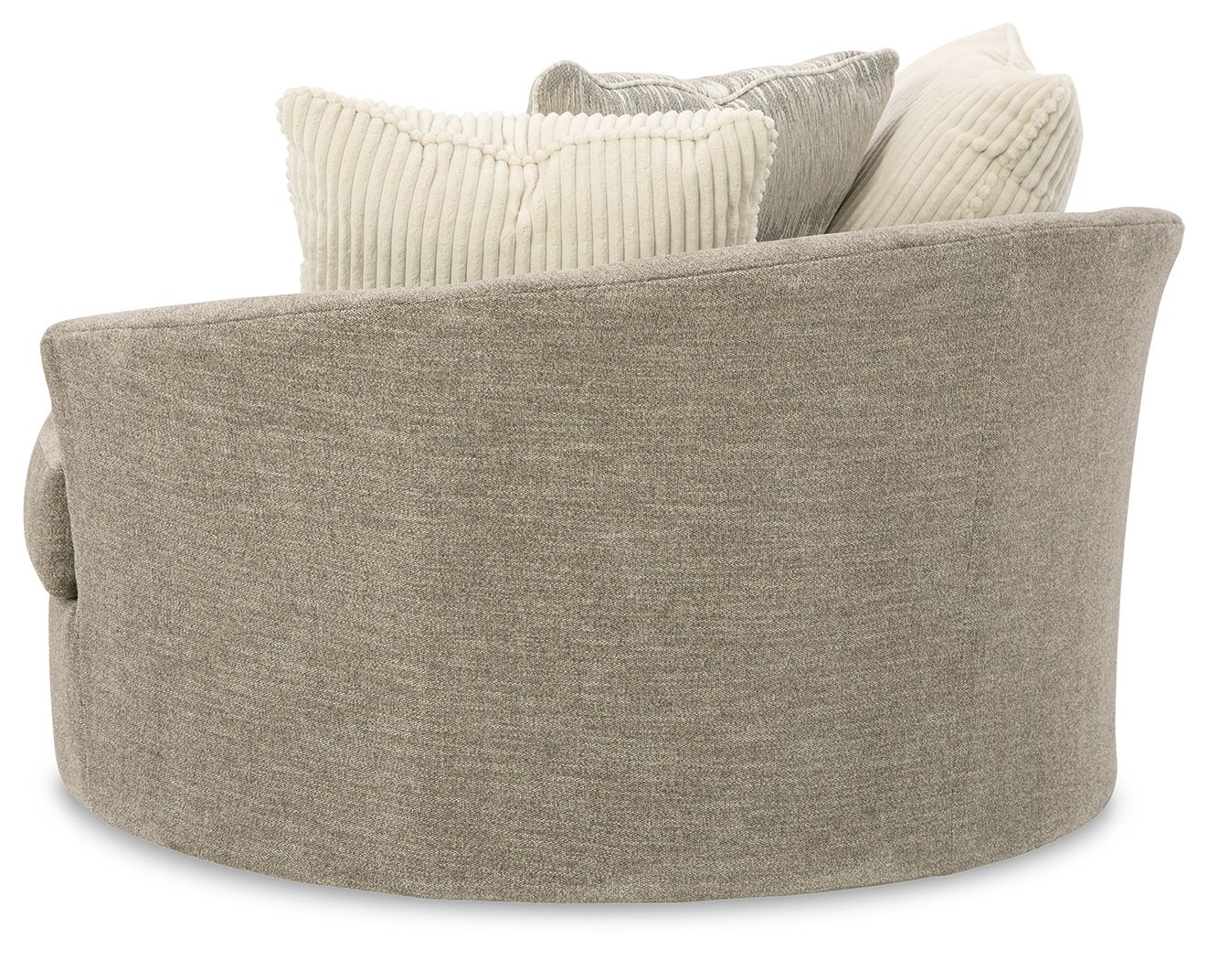 Creswell - Stone - Oversized Swivel Accent Chair - Urban Living Furniture (Los Angeles, CA)