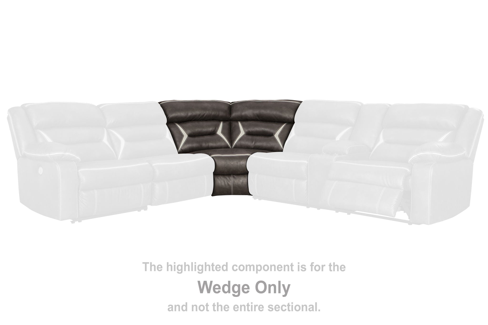 Kincord - Midnight - Wedge - Urban Living Furniture (Los Angeles, CA)