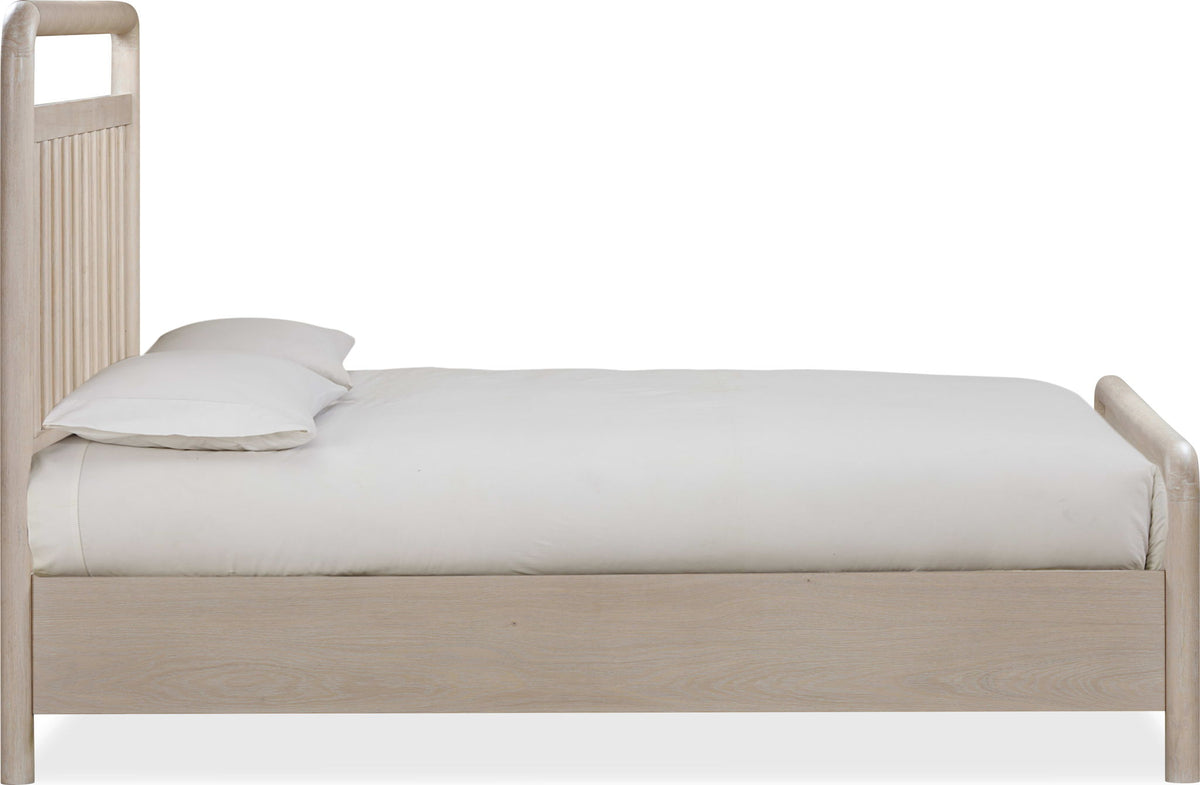Camden - Shiplap Oak Wood Platform Bed