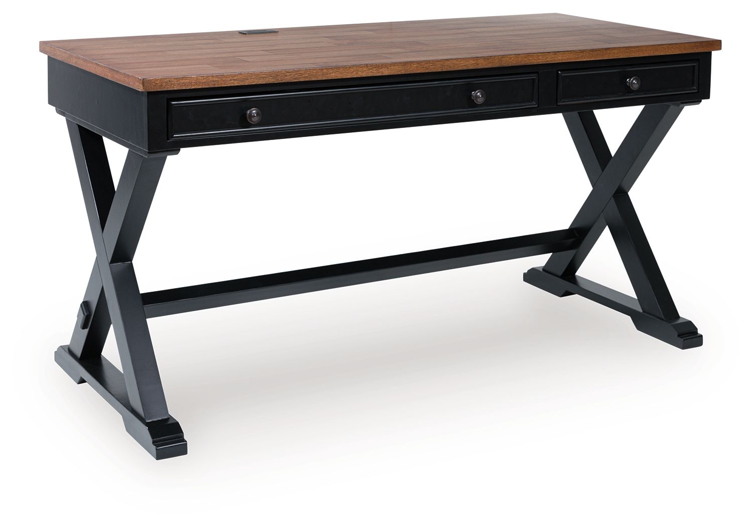 Wildenauer - Brown / Black - Home Office Desk - Urban Living Furniture (Los Angeles, CA)