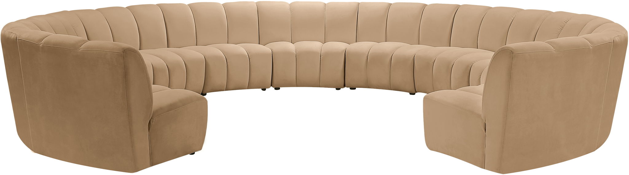Infinity - 11 Piece Modular Sectional - Camel - Urban Living Furniture (Los Angeles, CA)