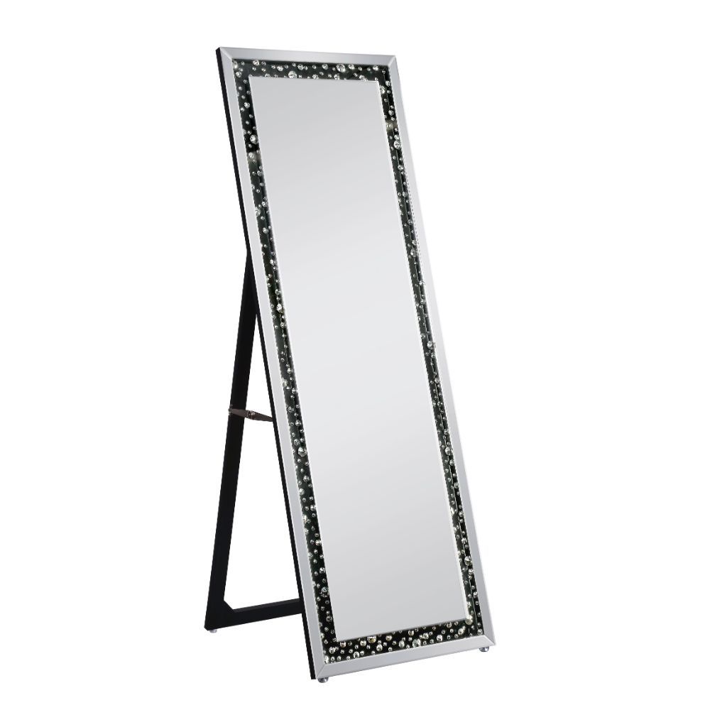 Nysa - Floor Mirror - Faux Crystals - Urban Living Furniture (Los Angeles, CA)