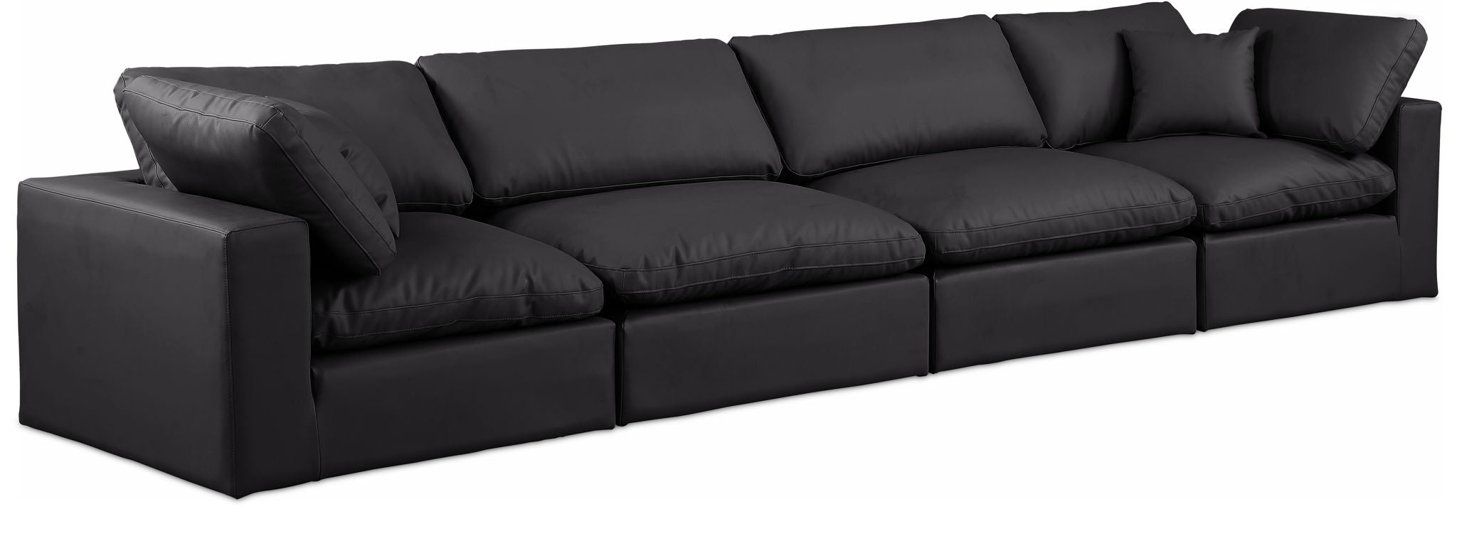 Comfy - Faux Leather Modular Sofa 4 Seats - Urban Living Furniture (Los Angeles, CA)