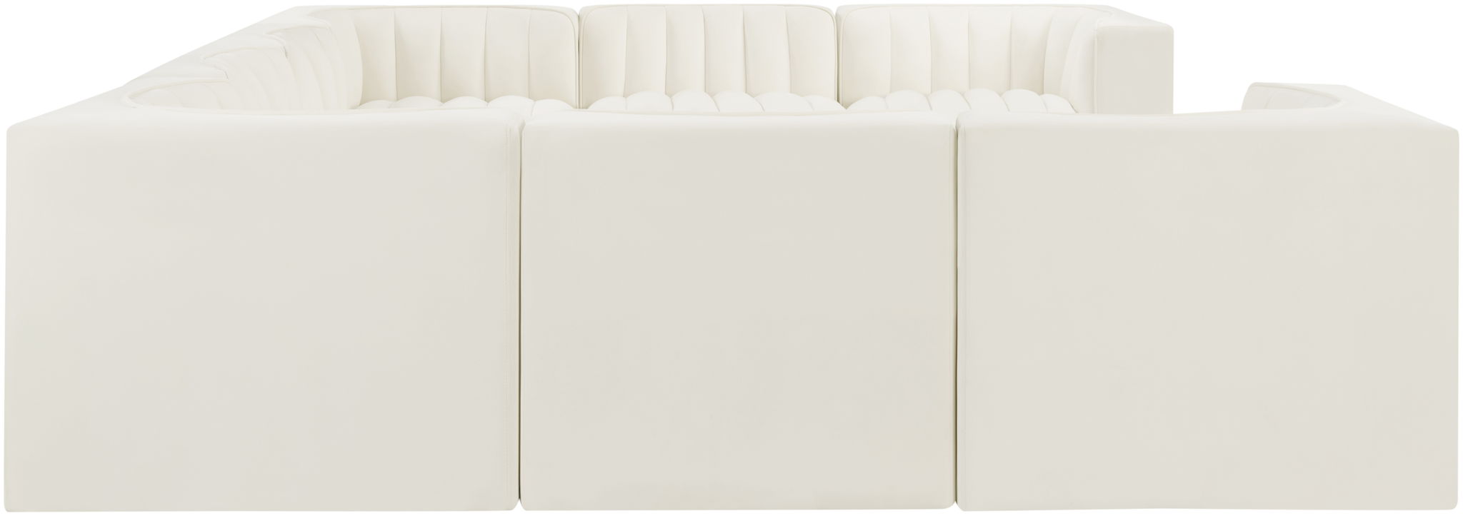 Rummi - Velvet Performance Fabric Upholstered Modular Sectional - Urban Living Furniture (Los Angeles, CA)