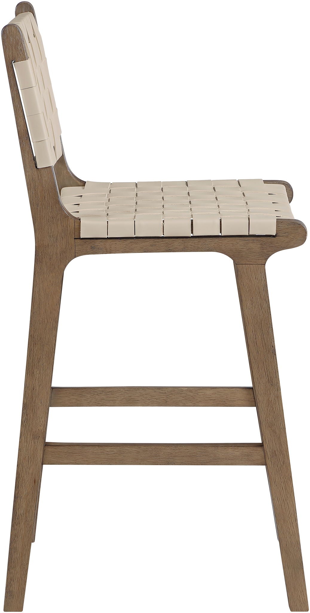 Entwine - Vegan Leather Upholstered Counter Stool - Painted Brown - Urban Living Furniture (Los Angeles, CA)