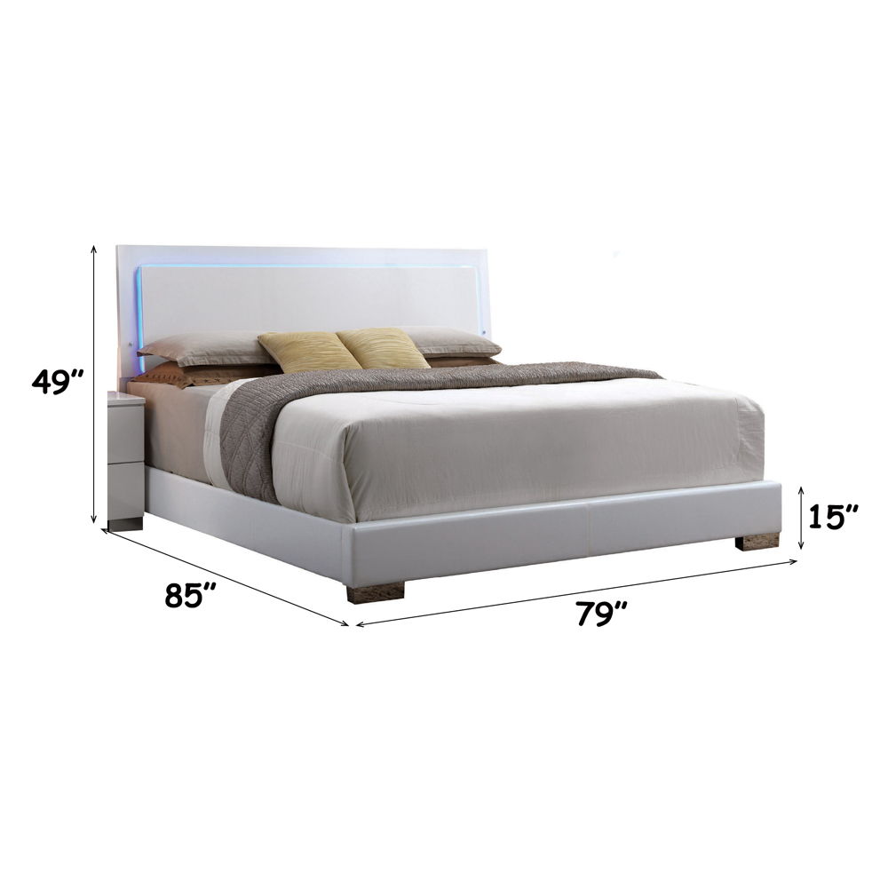 Lorimar - Bed (HB w/LED) - Urban Living Furniture (Los Angeles, CA)