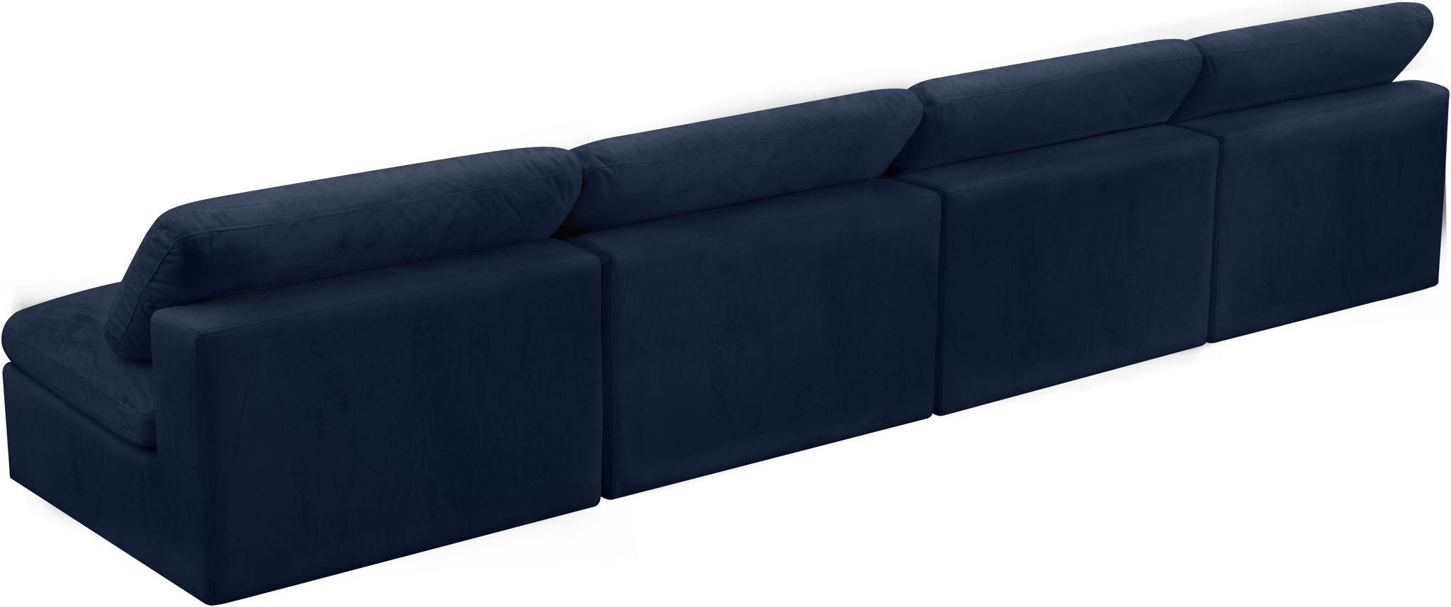 Cozy - Modular Armless 4 Seat Sofa - Urban Living Furniture (Los Angeles, CA)