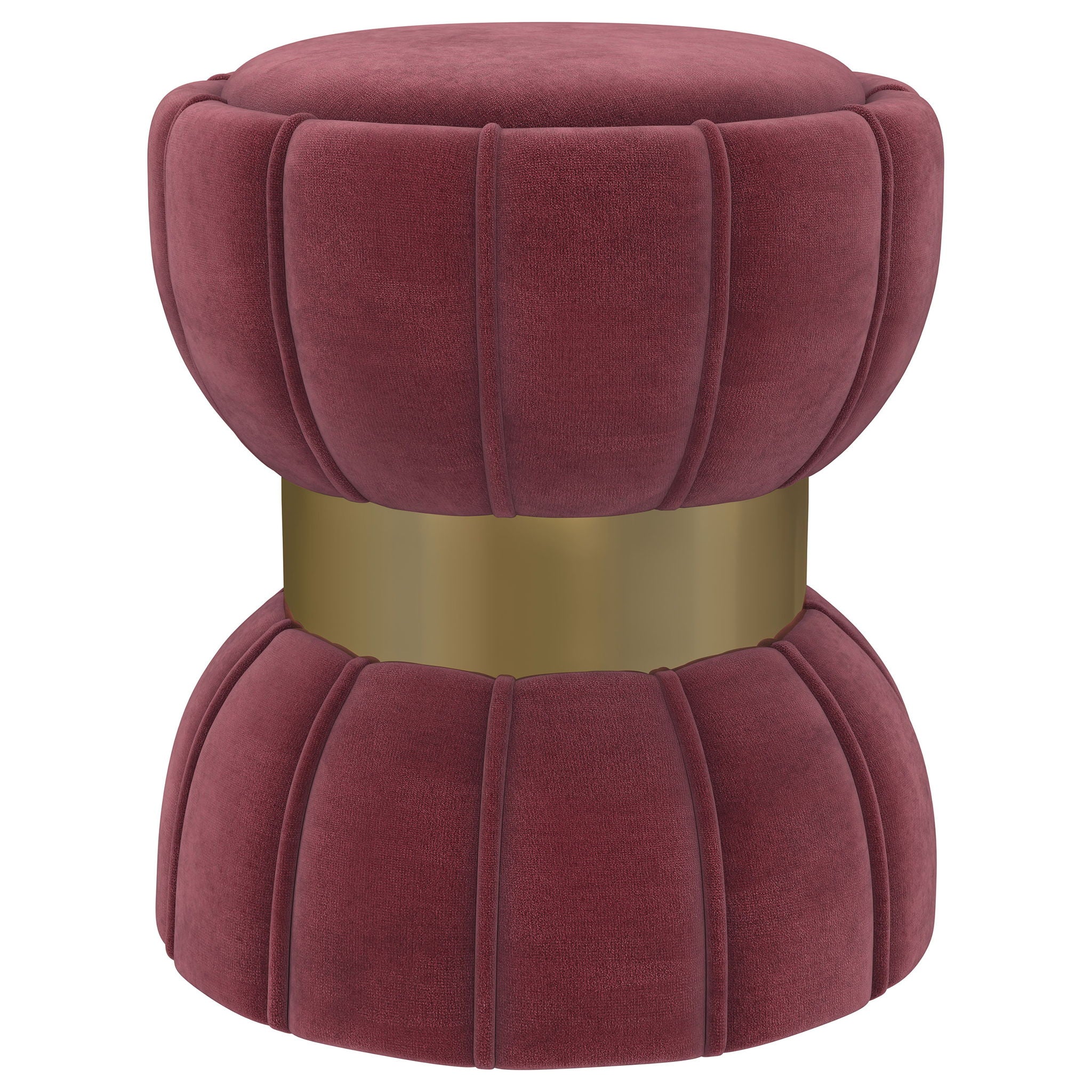Sora - Round Upholstered Ottoman - Urban Living Furniture (Los Angeles, CA)