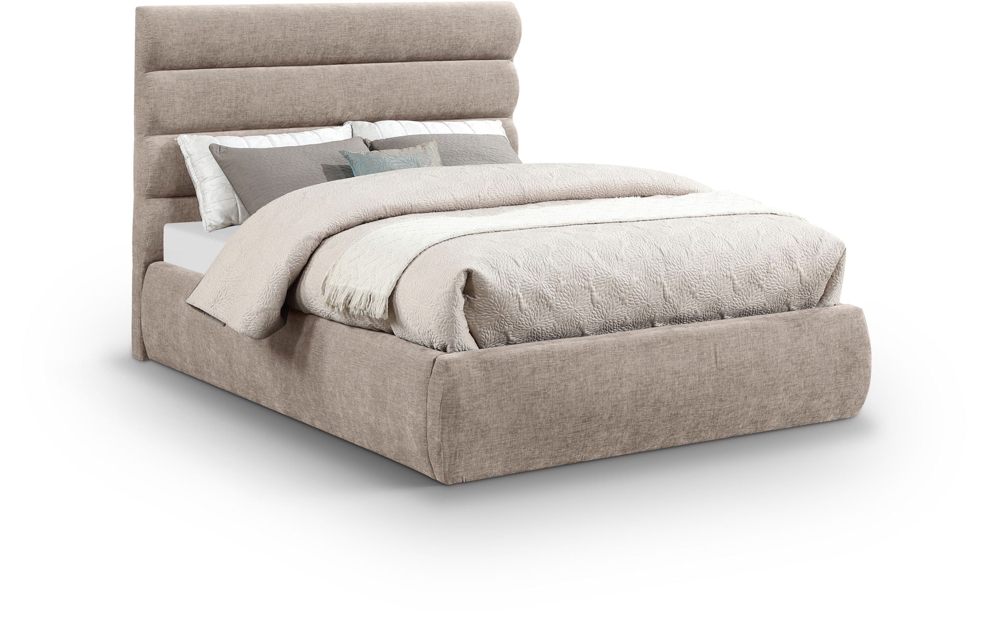 Adam - Chenille Fabric Bed With 52" Headboard - Urban Living Furniture (Los Angeles, CA)