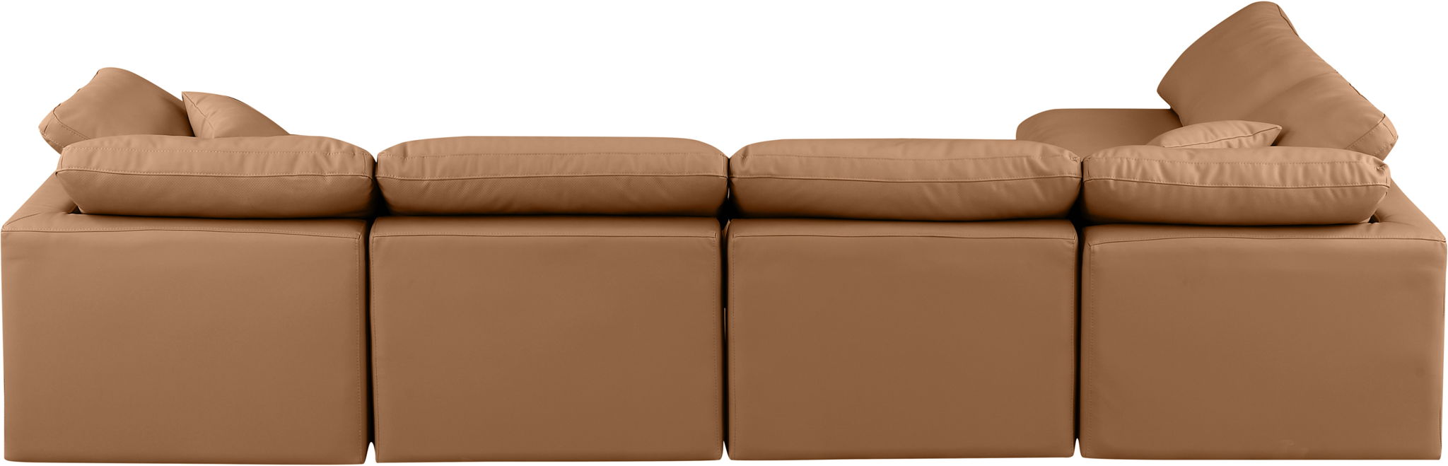 Indulge - Faux Leather 5 Piece Modular Sectional - Urban Living Furniture (Los Angeles, CA)