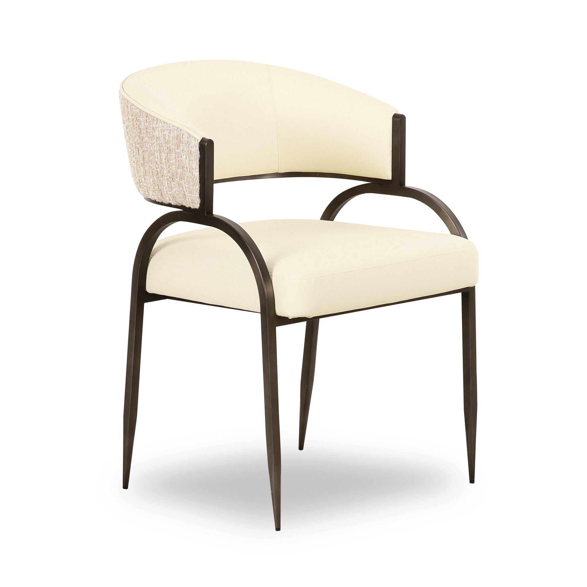 Tatum - Vegan Leather 2-Tone Dining Chair - Urban Living Furniture (Los Angeles, CA)
