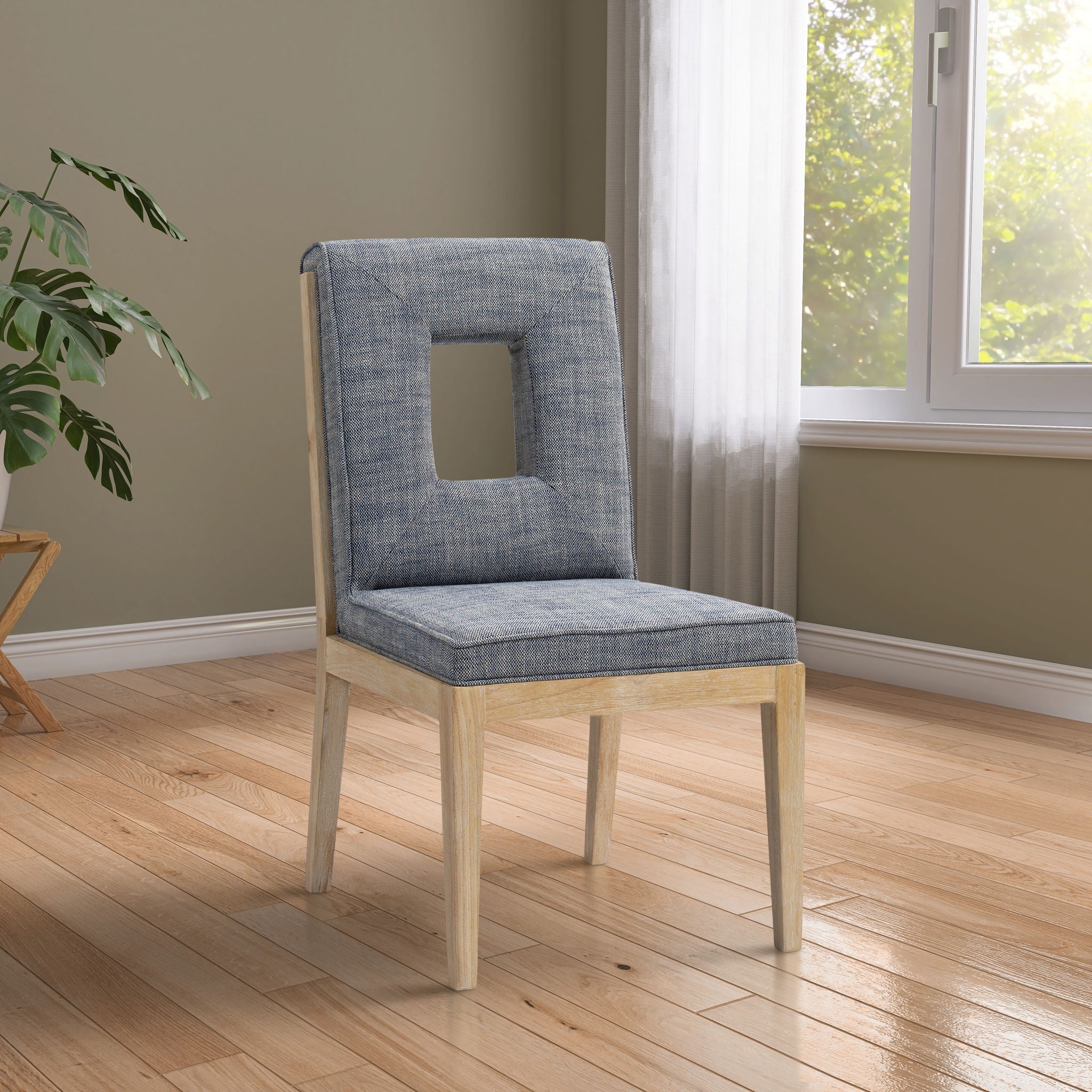 Gwendolyn - Dining Side Chair With Natural Frame (Set of 2) - Urban Living Furniture (Los Angeles, CA)
