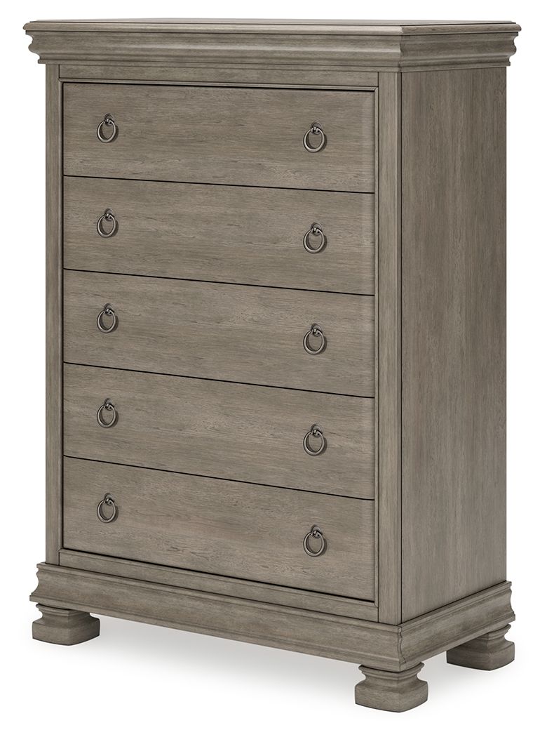 Lexorne - Gray - Five Drawer Chest - Urban Living Furniture (Los Angeles, CA)