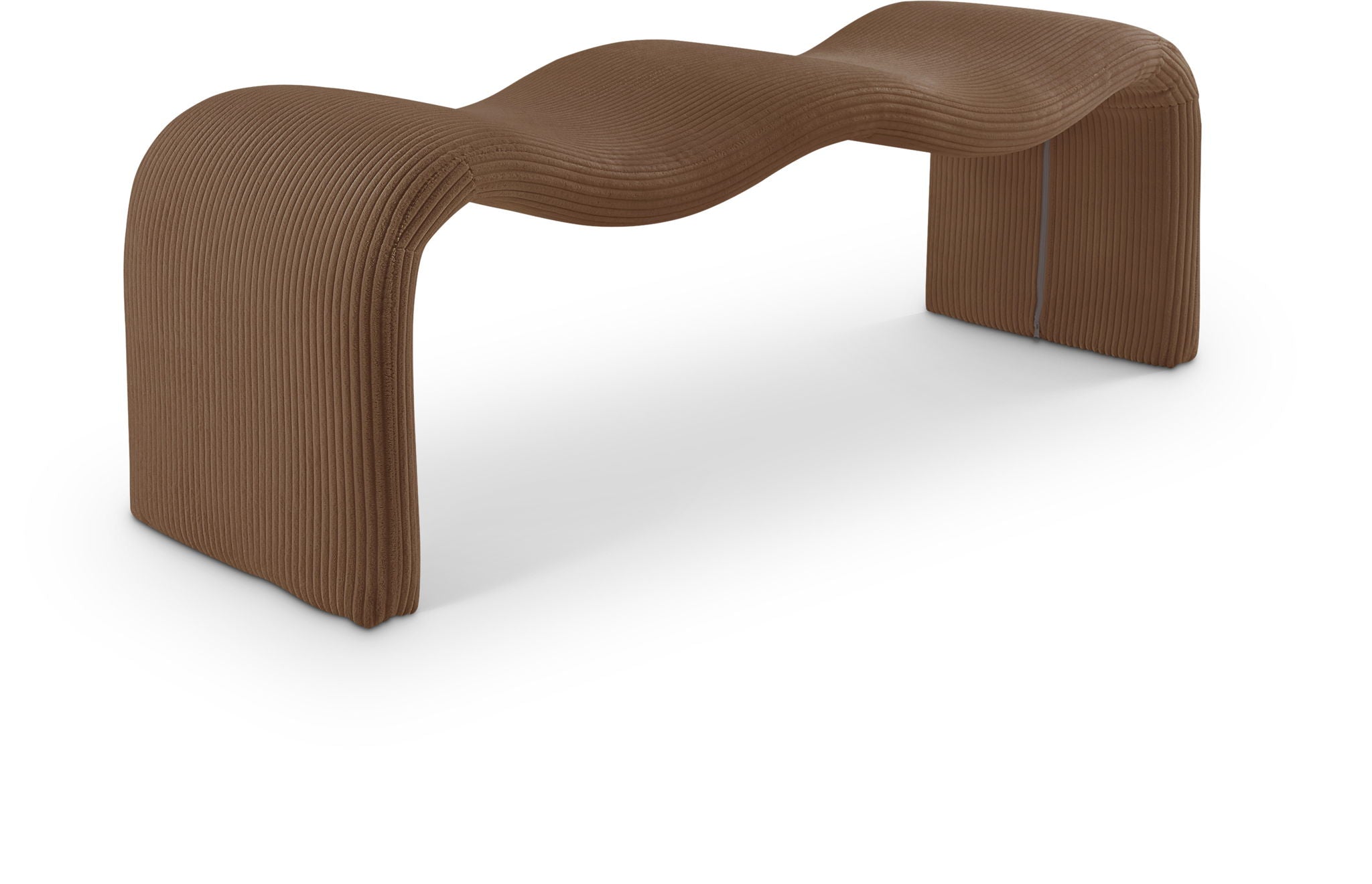 Willow - Corduroy Bench - Saddle - Urban Living Furniture (Los Angeles, CA)