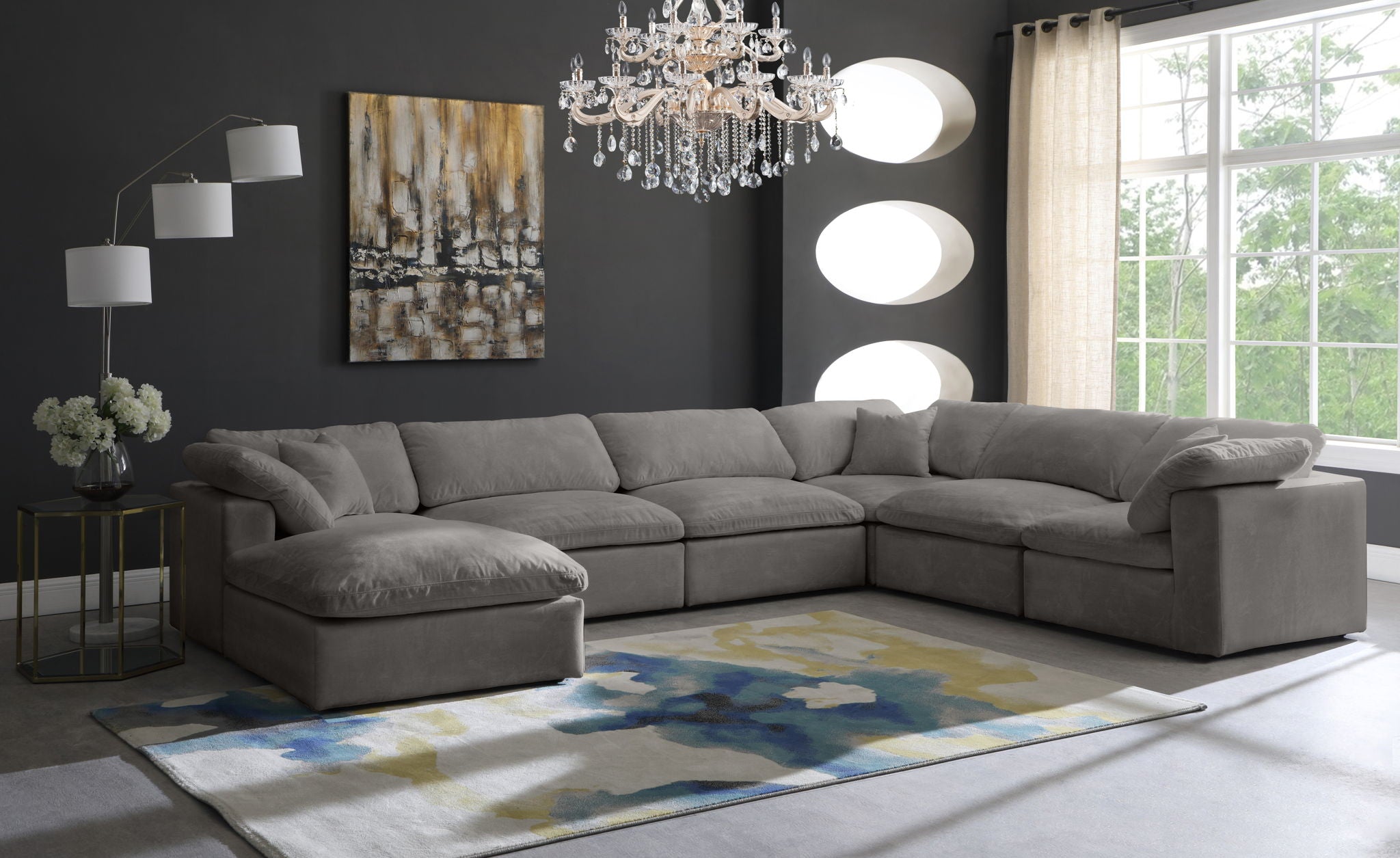Cozy - 7 Piece Modular Sectional - Urban Living Furniture (Los Angeles, CA)