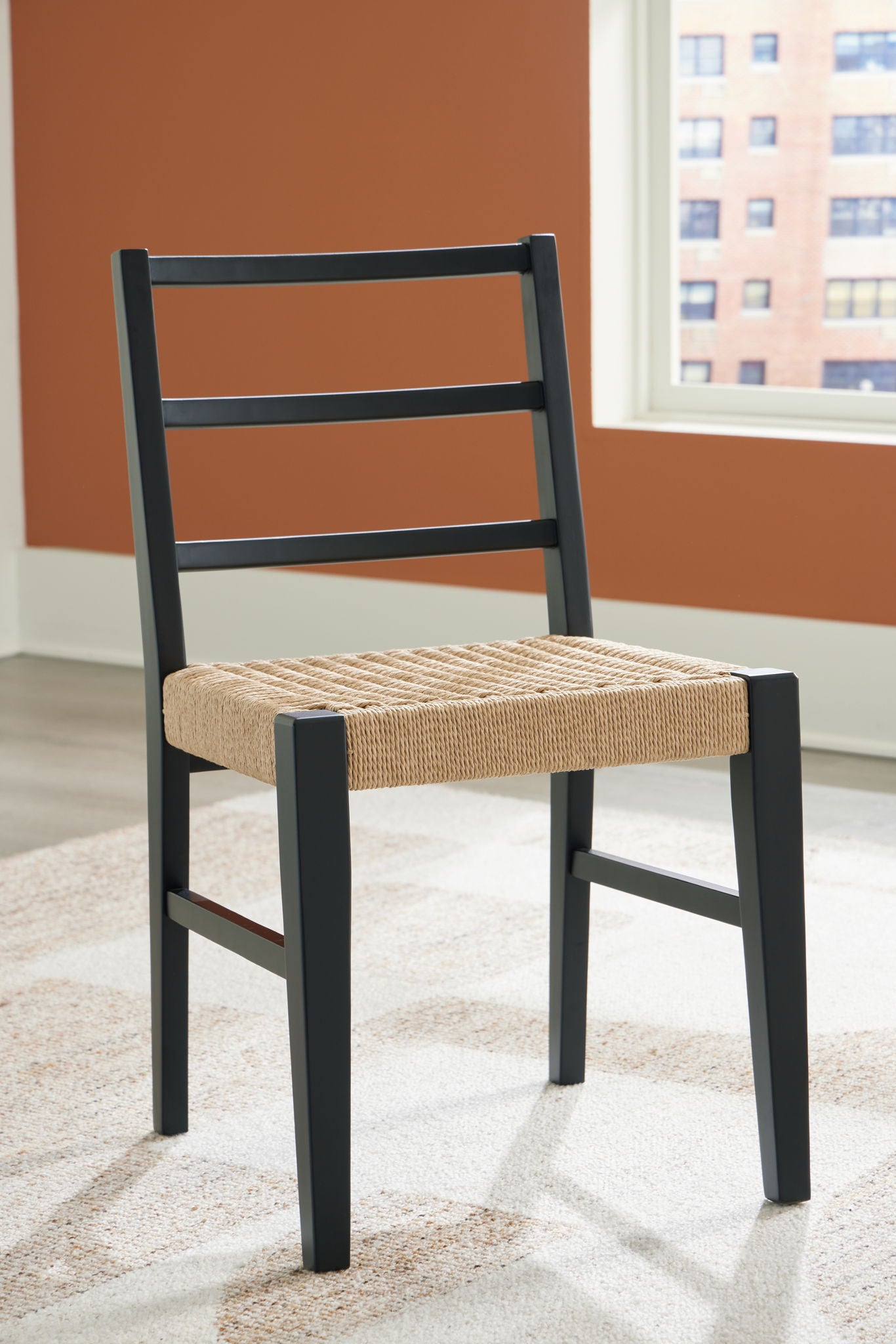 Isanti - Light Brown / Black - Dining Room Side Chair (Set of 2) - Urban Living Furniture (Los Angeles, CA)