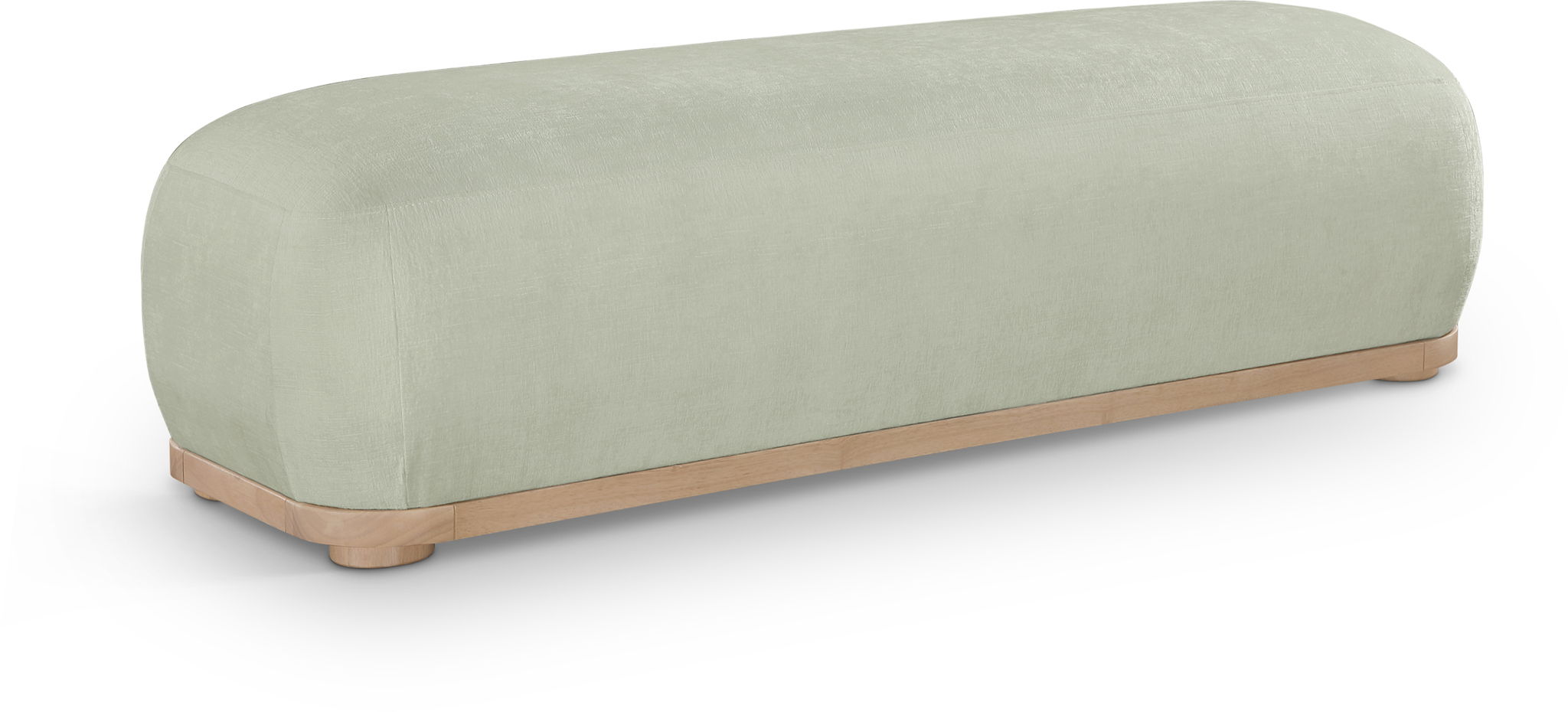 Calum - Bench - Light Brown Frame - Urban Living Furniture (Los Angeles, CA)