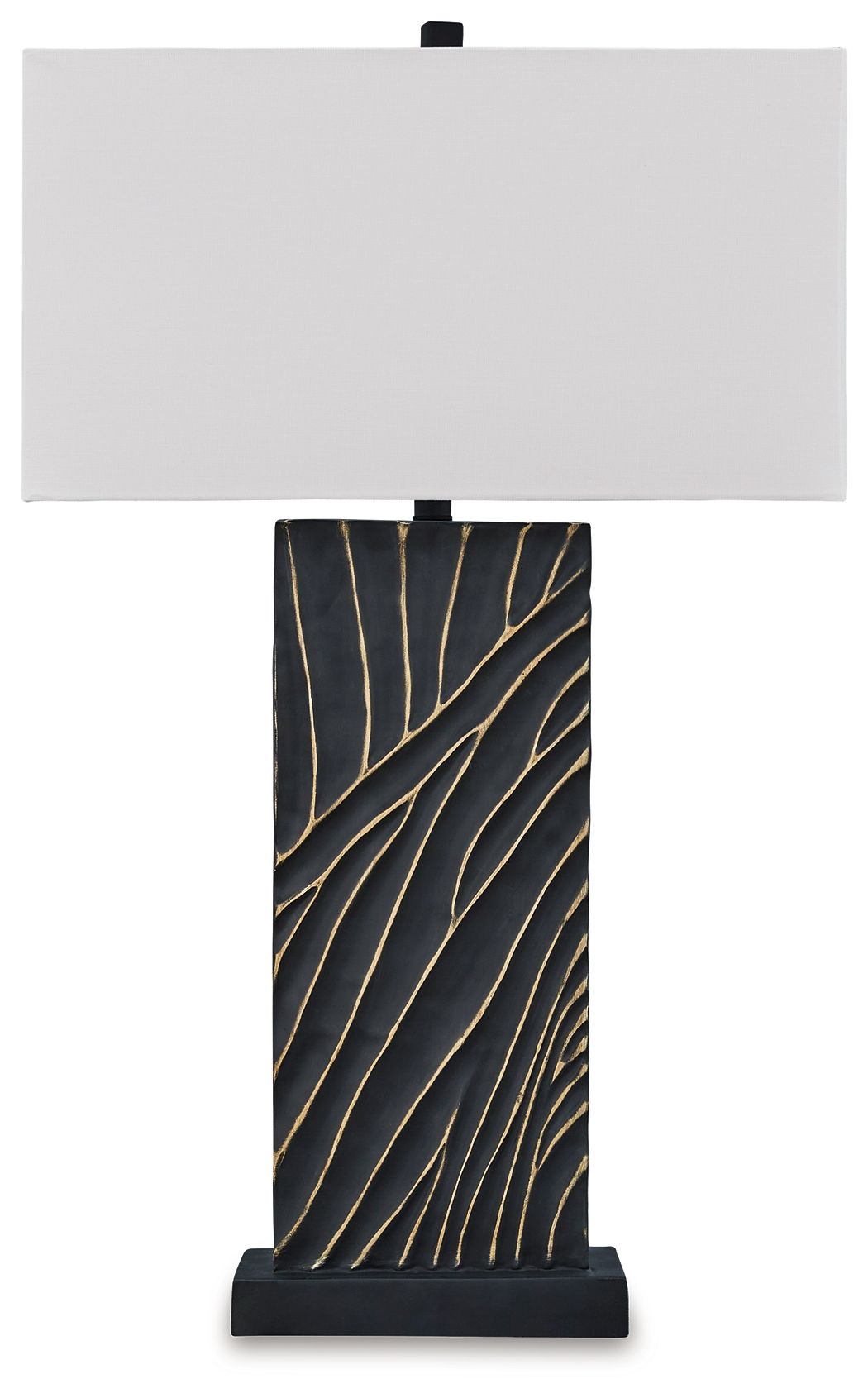 Bartlen - Black / Gold Finish - Poly Table Lamp - Urban Living Furniture (Los Angeles, CA)