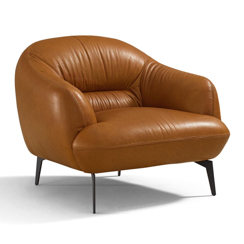 Leonia - Chair - Cognac Leather