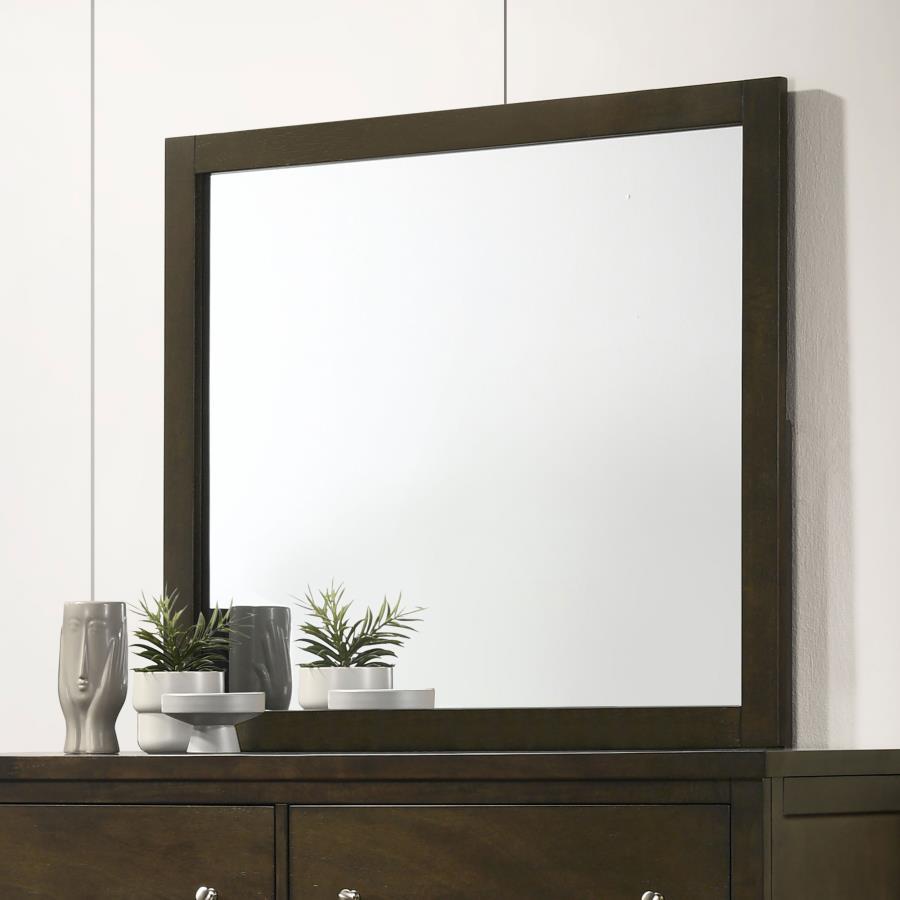 Wilkes - Dresser Mirror - Dark Cocoa - Urban Living Furniture (Los Angeles, CA)