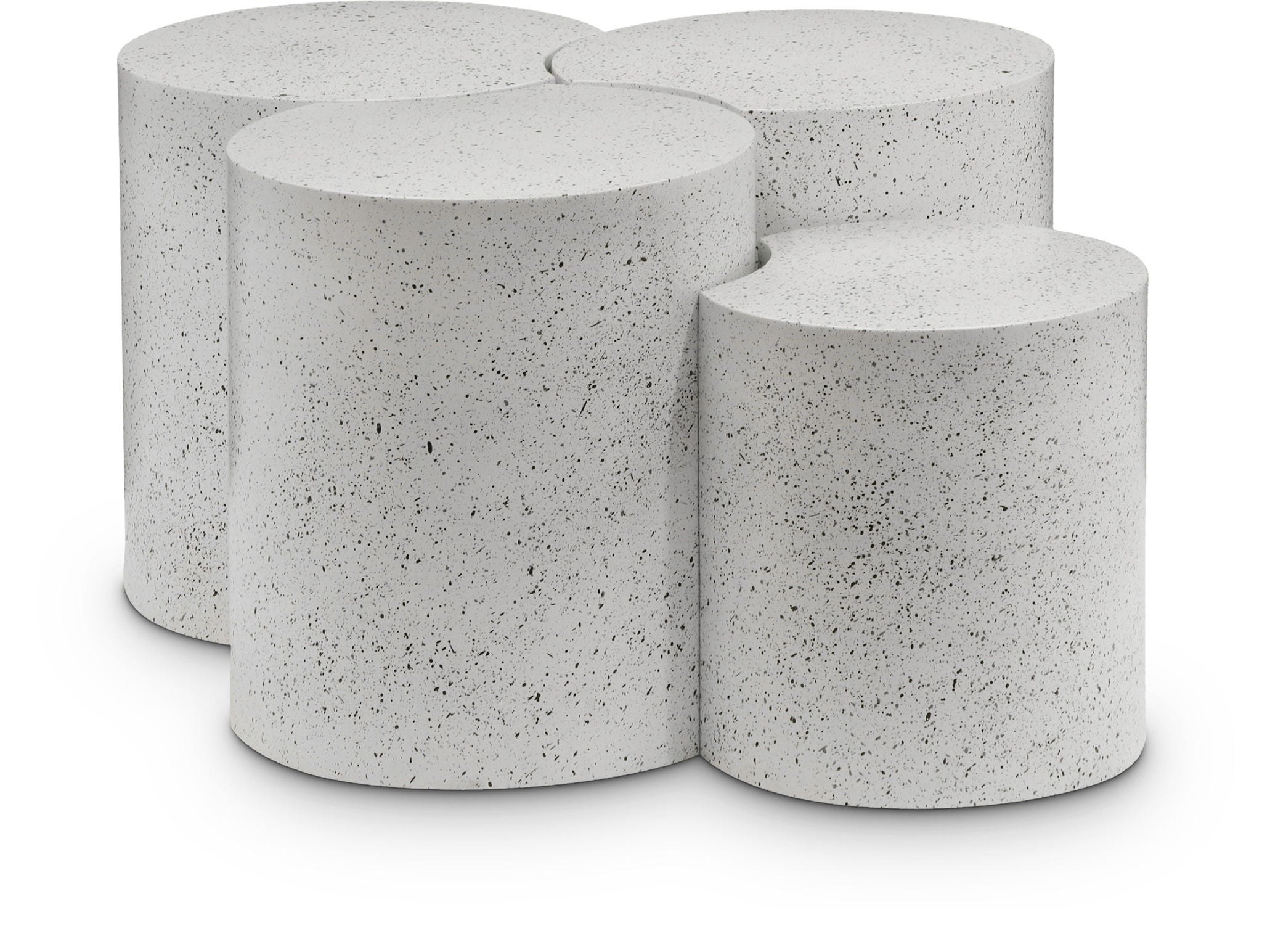 Dimple - 20" 4 Piece Modular Coffee Table - Terazzo Finish - Urban Living Furniture (Los Angeles, CA)