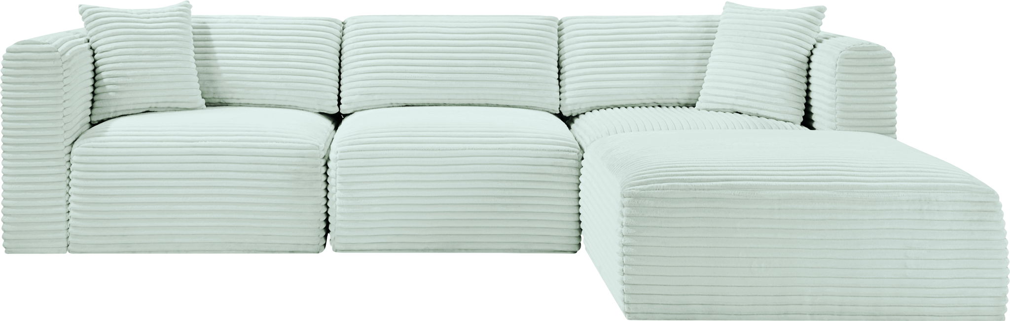 Shaggy - 4 Piece Modular Sectional - Urban Living Furniture (Los Angeles, CA)