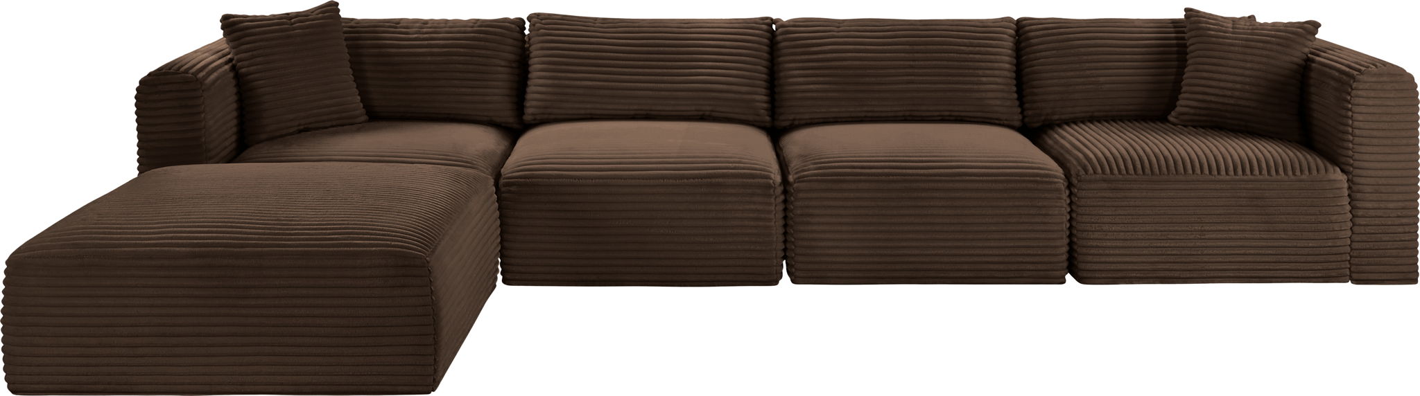 Shaggy - 5 Piece Modular Sectional With Ottoman - Urban Living Furniture (Los Angeles, CA)