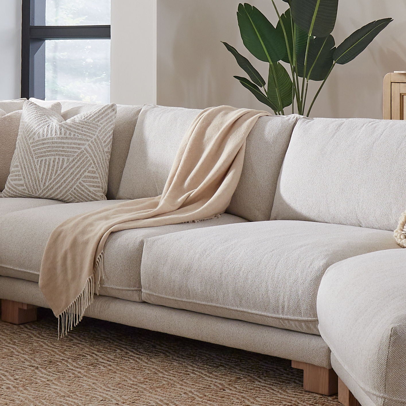Escape - Armless Loveseat - Mirage Mist - Urban Living Furniture (Los Angeles, CA)