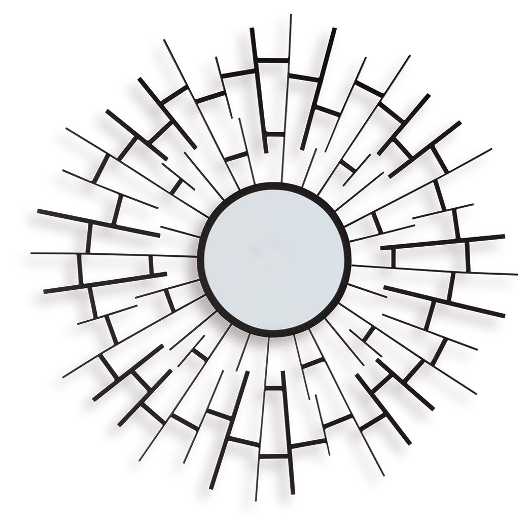 Garrenworth - Black - Accent Mirror - Urban Living Furniture (Los Angeles, CA)