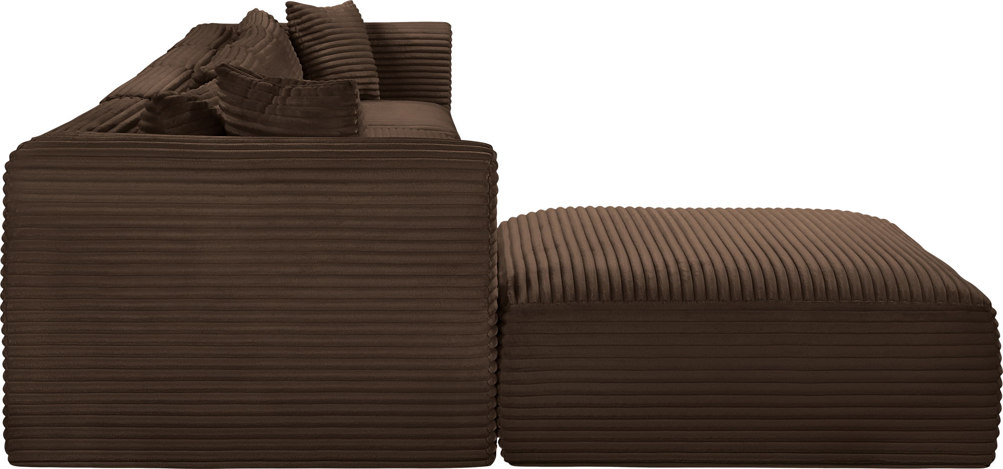 Shaggy - 5 Piece Modular Sectional With Ottoman - Urban Living Furniture (Los Angeles, CA)