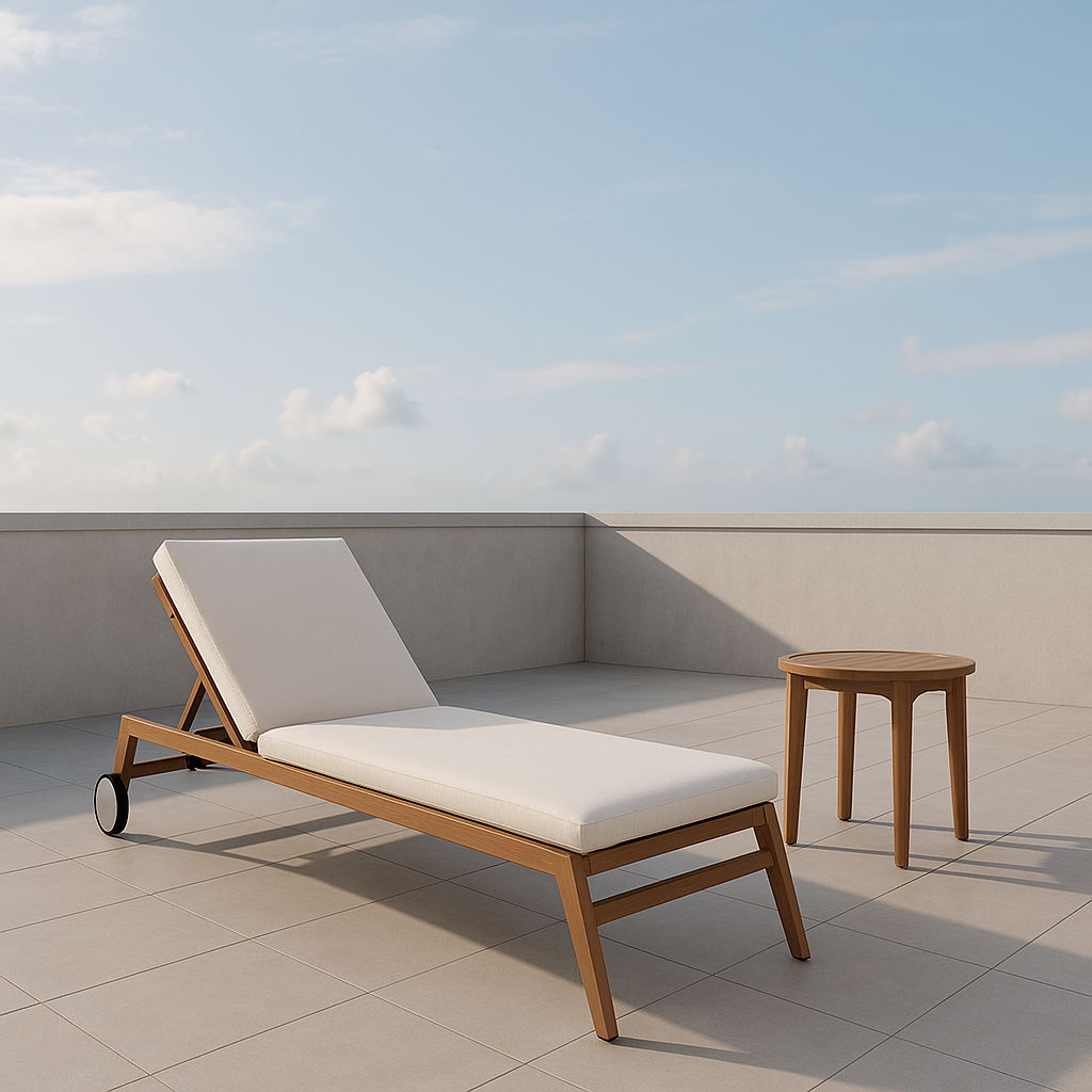 Maui - Water Resistant Outdoor Patio Lounger - Urban Living Furniture (Los Angeles, CA)