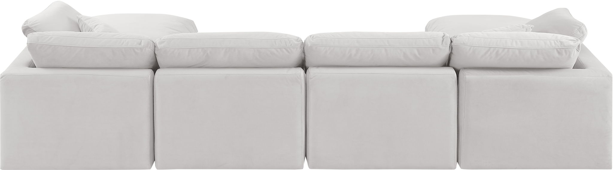 Indulge - Velvet 6 Piece Modular Double Chaise Sectional - Urban Living Furniture (Los Angeles, CA)
