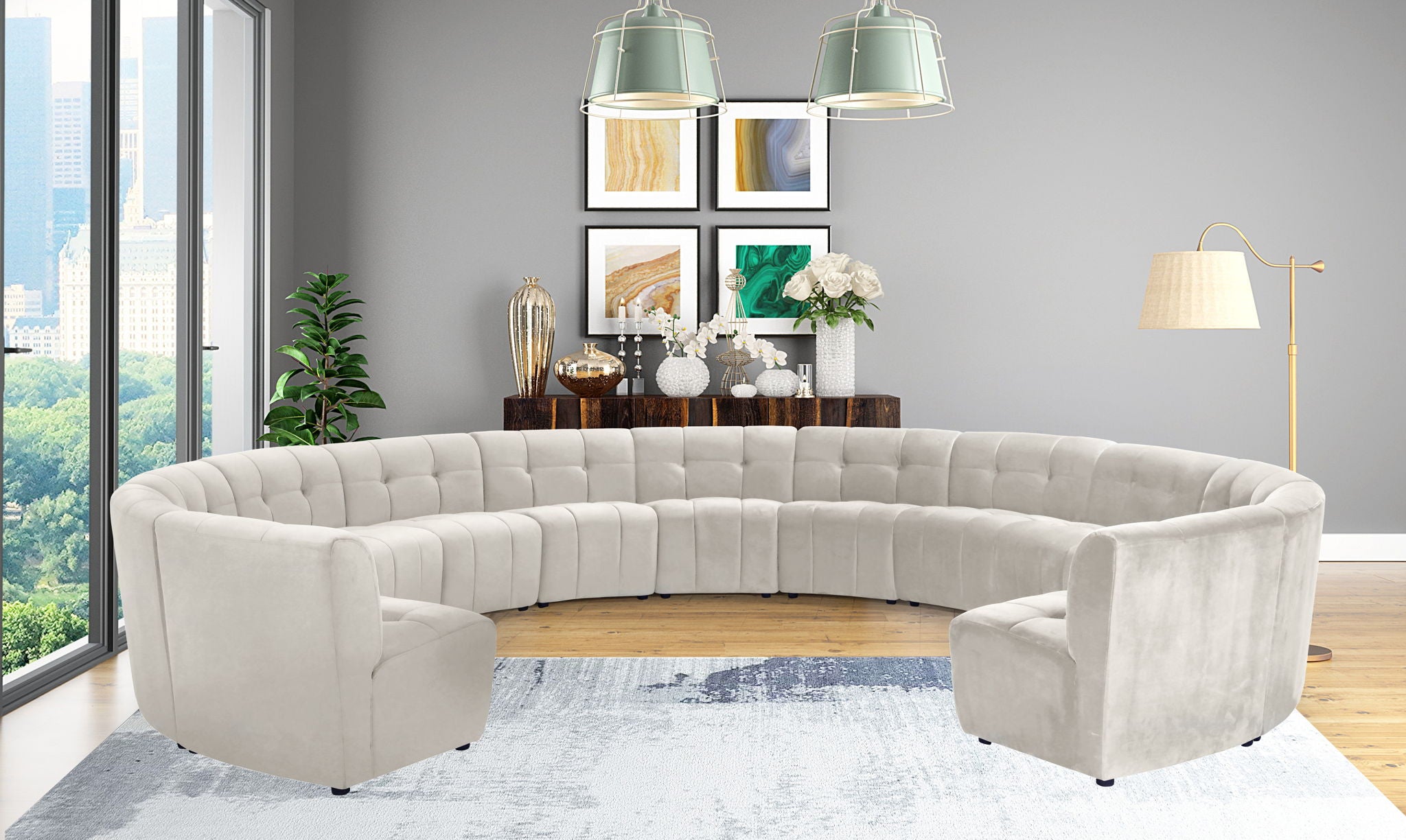 Limitless - 13 Pc. Modular Sectional - Urban Living Furniture (Los Angeles, CA)