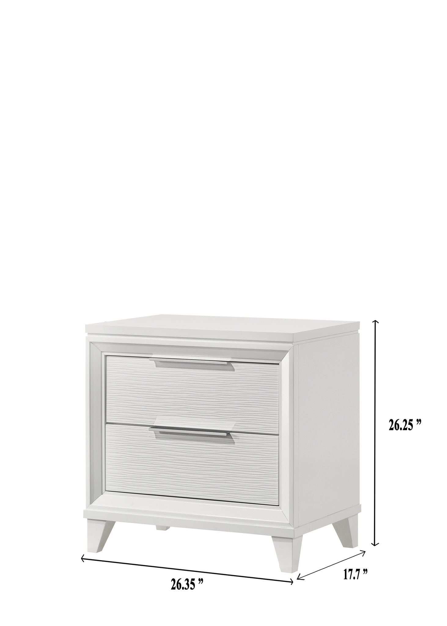 Cressida - Nightstand - White - Urban Living Furniture (Los Angeles, CA)