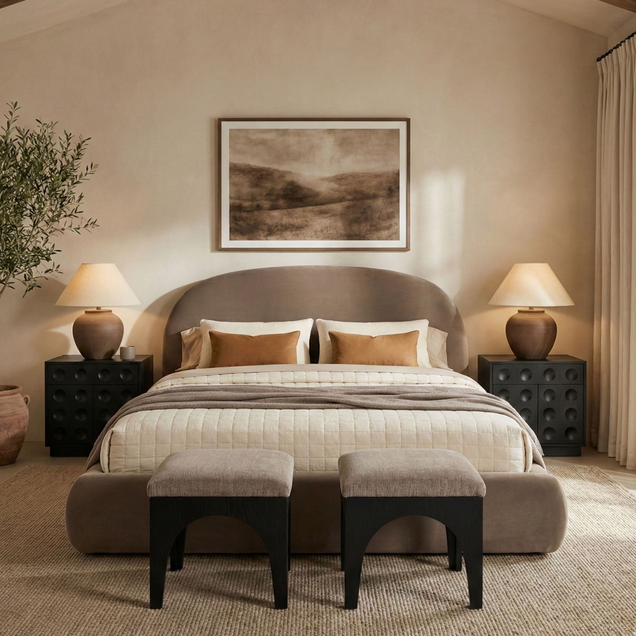 Celine - Upholstered Bed - Urban Living Furniture (Los Angeles, CA)
