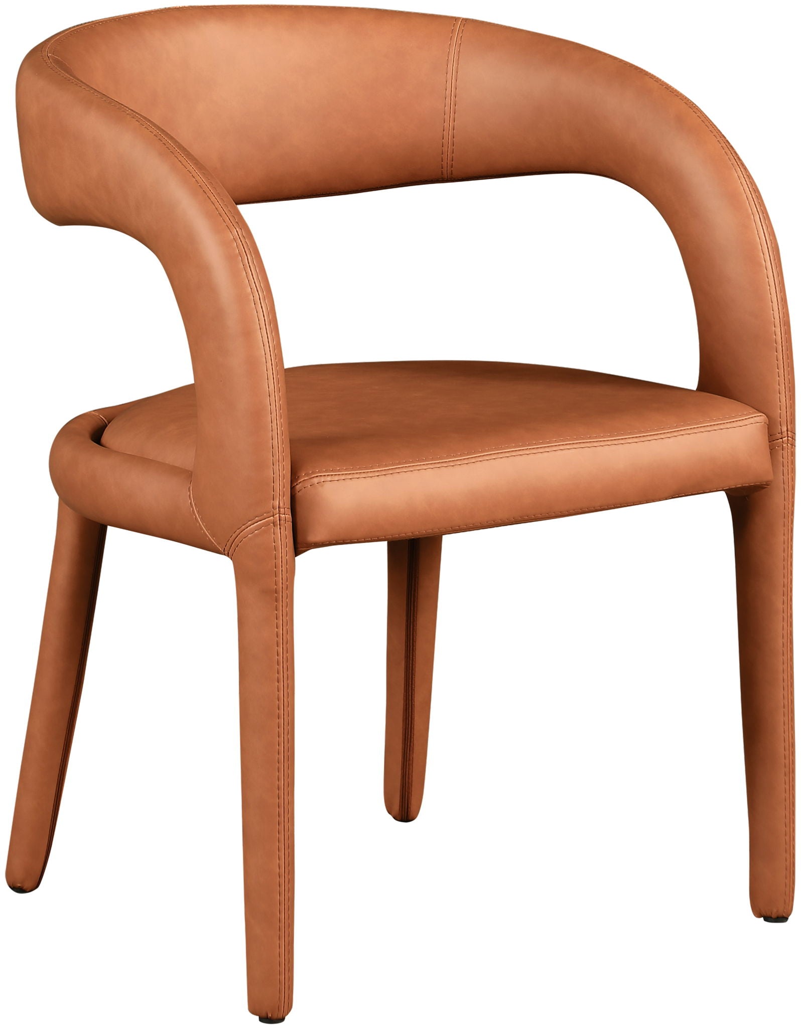 Sylvester - Dining Chair - Cognac - Urban Living Furniture (Los Angeles, CA)