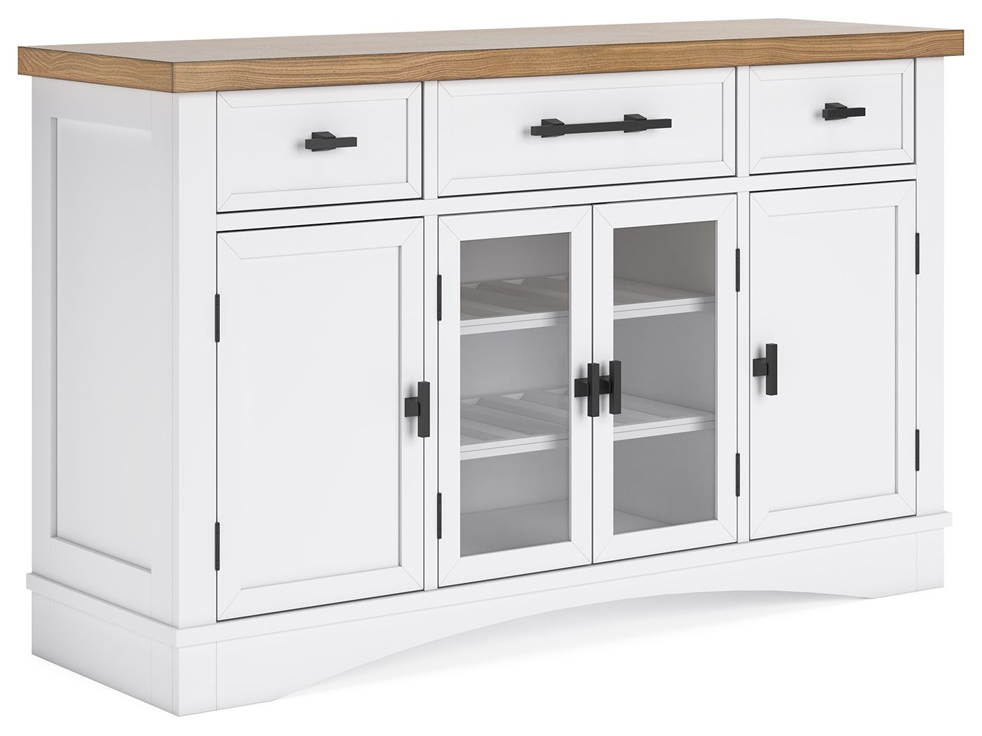 Ashbryn - White / Natural - Dining Room Server - Urban Living Furniture (Los Angeles, CA)
