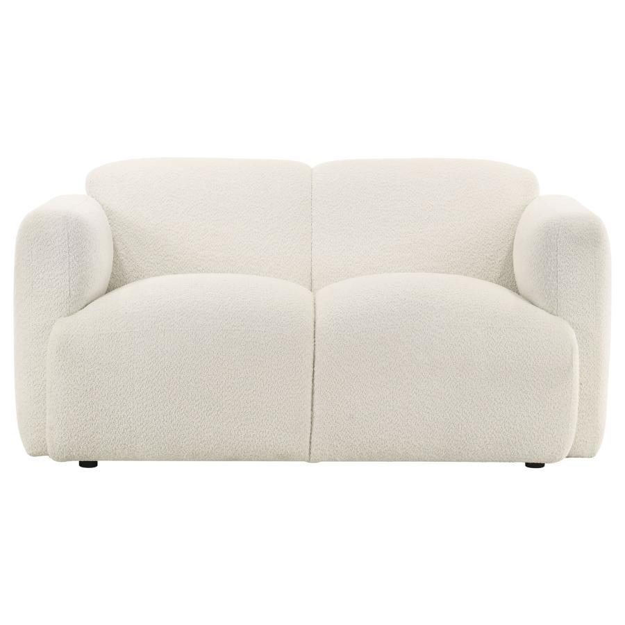 Dorset - Fabric Upholstered Round Track Arm Loveseat - Urban Living Furniture (Los Angeles, CA)