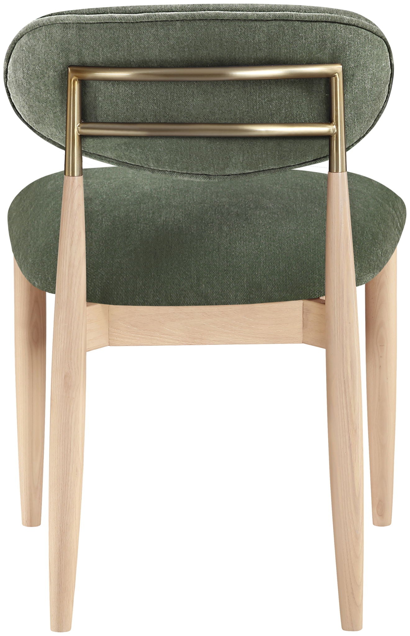 Riccio - Fabric Dining Side Chair (Set of 2) - Natural Frame - Urban Living Furniture (Los Angeles, CA)