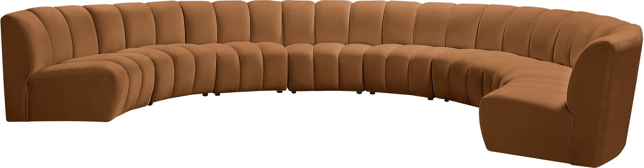 Infinity - 8 Piece Modular Sectional - Saddle - Urban Living Furniture (Los Angeles, CA)