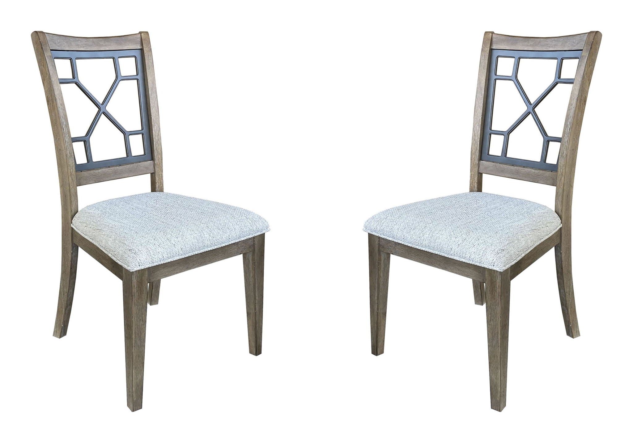 Sundance Dining - Grid Dining Chair (Set of 2) - Sandstone