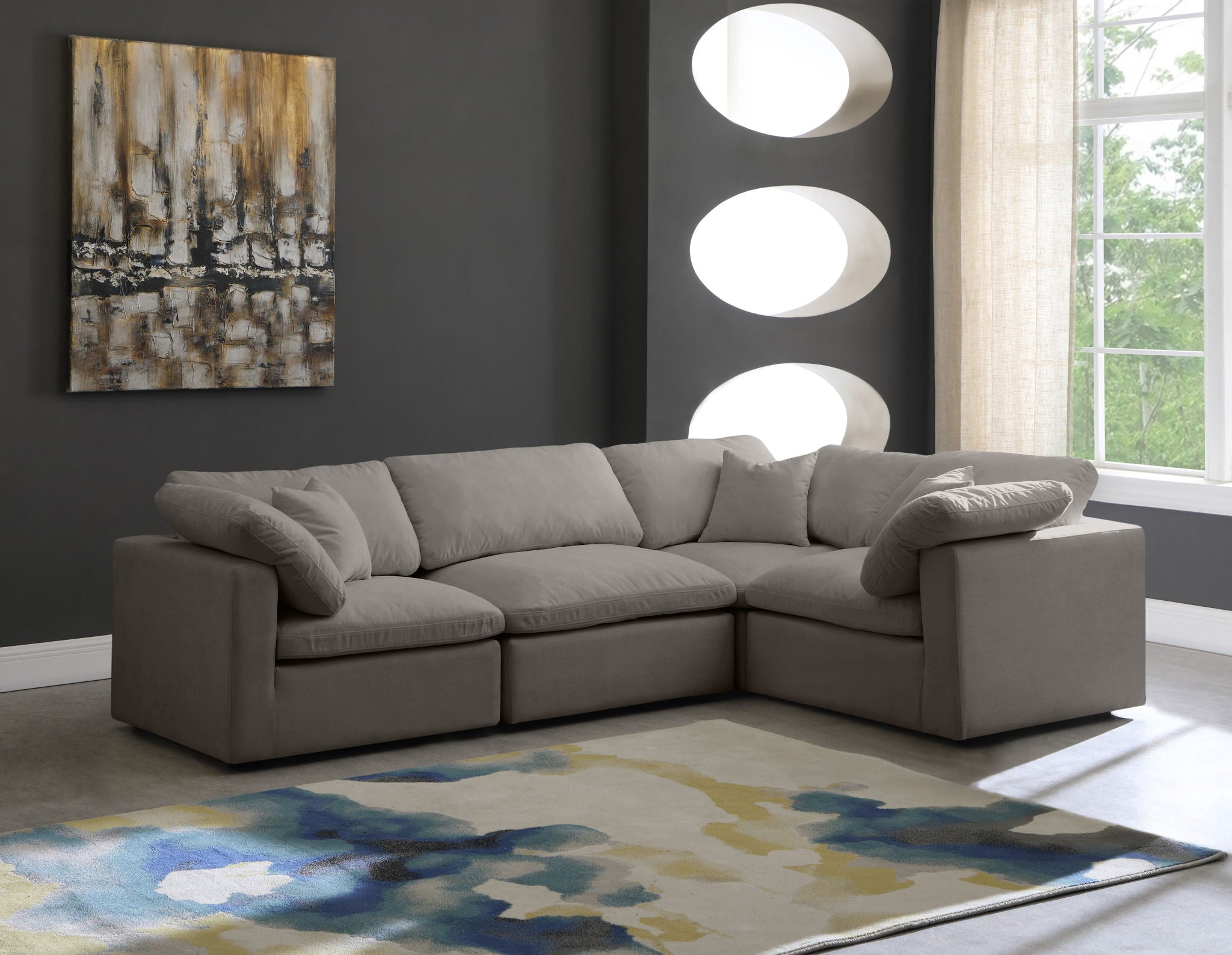 Plush - 4 Piece Modular Sectional - Urban Living Furniture (Los Angeles, CA)