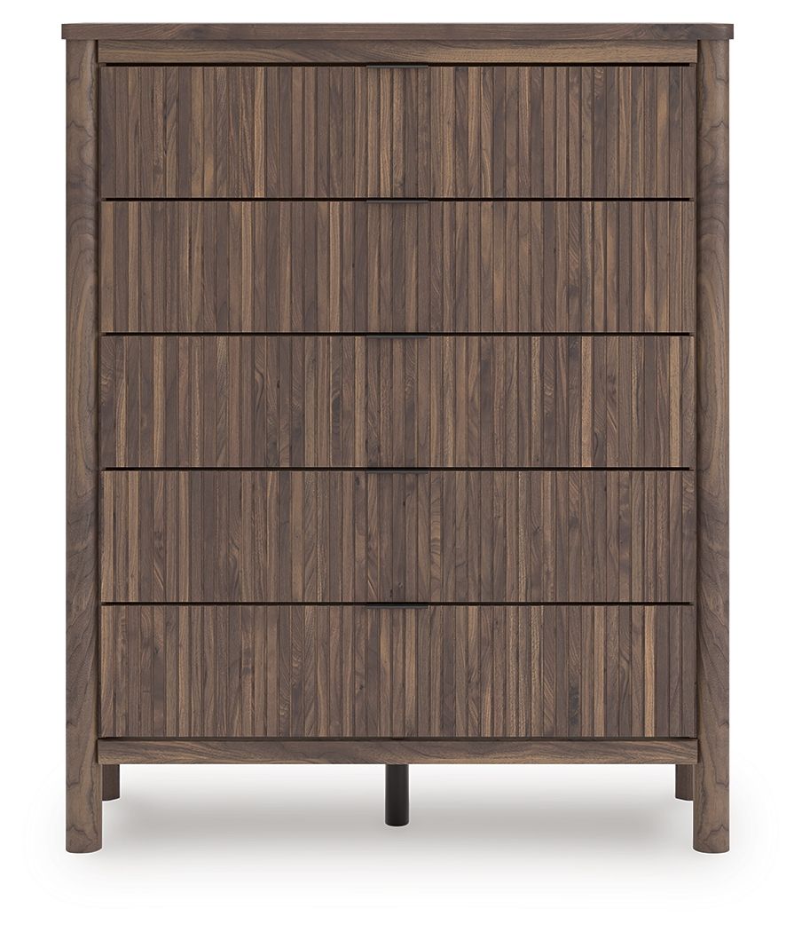 Pamytta - Brown - Five Drawer Wide Chest - Urban Living Furniture (Los Angeles, CA)