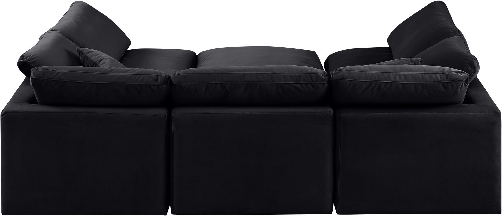 Indulge - Velvet 6 Piece Modular Sectional - Urban Living Furniture (Los Angeles, CA)