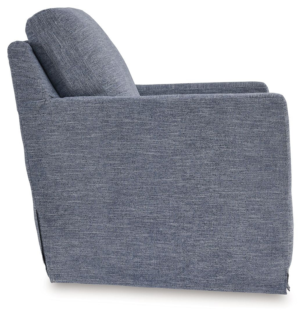 Nenana Next-gen Nuvella - Swivel Glider Accent Chair - Urban Living Furniture (Los Angeles, CA)