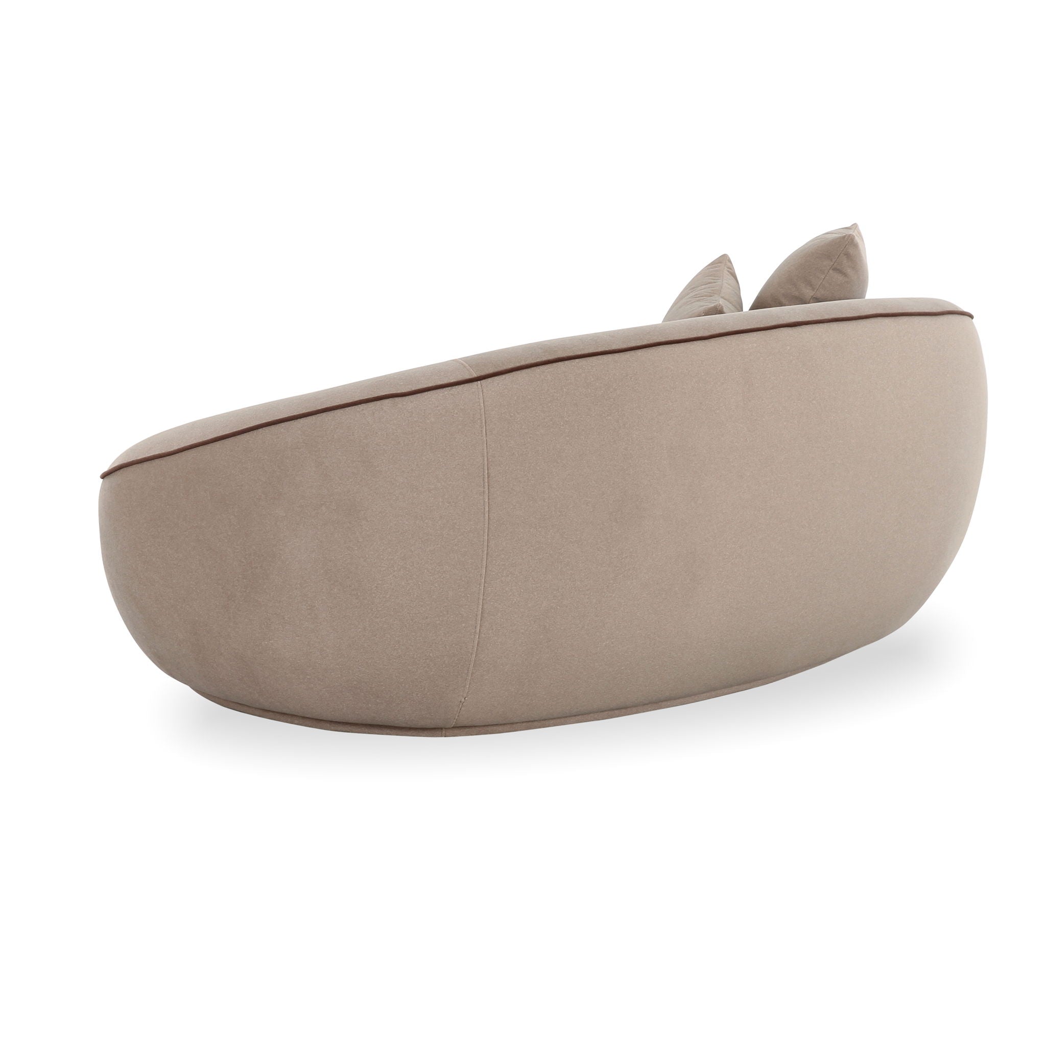 Jenny - Faux Mohair Loveseat - Taupe - Urban Living Furniture (Los Angeles, CA)